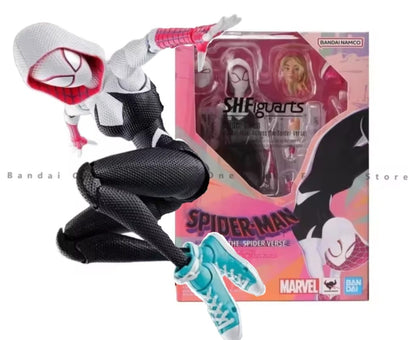 Spiderman Miles Morales, Gwen Stacy, figuras de acción Sentinel Marvel Spider-Man en el multiverso