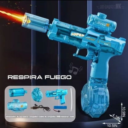 Pistola de agua eléctrica UZI - de tiro al aire libre de verano