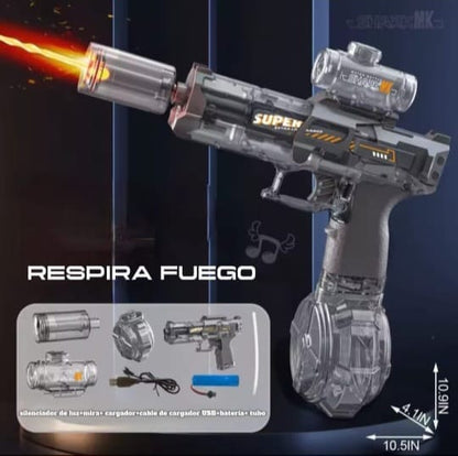 Pistola de agua eléctrica UZI - de tiro al aire libre de verano