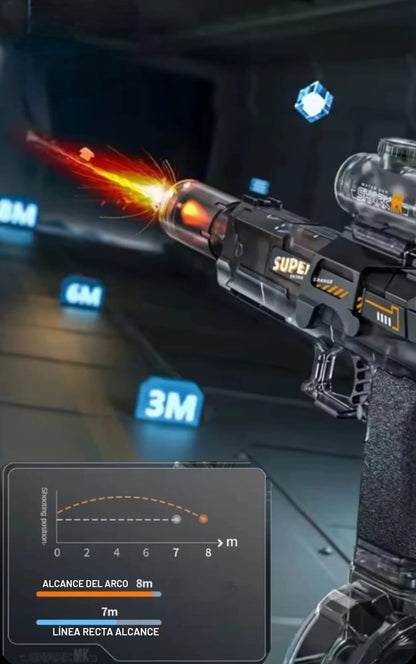 Pistola de agua eléctrica UZI - de tiro al aire libre de verano